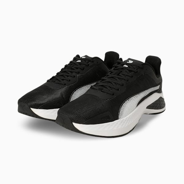 Hyperglide X FusionLite Everyday Running Shoes, PUMA Black-PUMA White, extralarge-IND