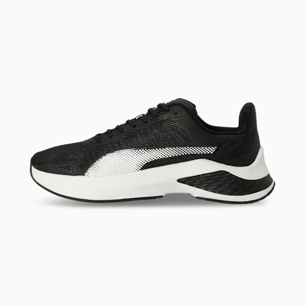 Hyperglide X FusionLite Everyday Running Shoes, PUMA Black-PUMA White, extralarge-IND