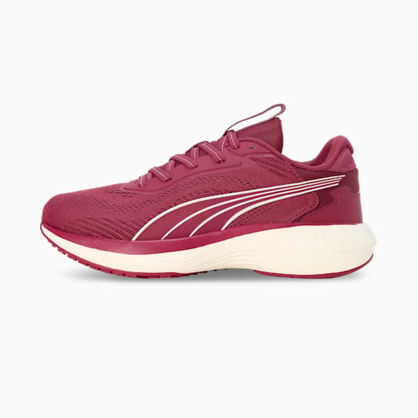 Galaxis Pro Women's Performance Boost Running Shoes, Port-Warm White, extralarge-IND