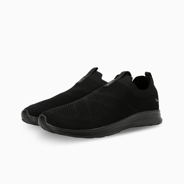 Cirque Slip-On Men's Shoes, PUMA Black-PUMA Black, extralarge-IND