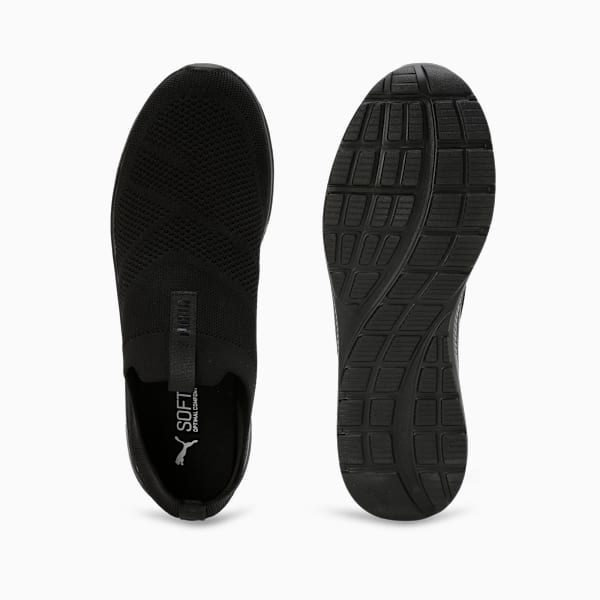 Cirque Slip-On Men's Shoes, PUMA Black-PUMA Black, extralarge-IND