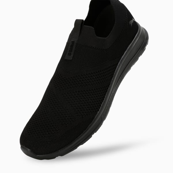 Cirque Slip-On Men's Shoes, PUMA Black-PUMA Black, extralarge-IND