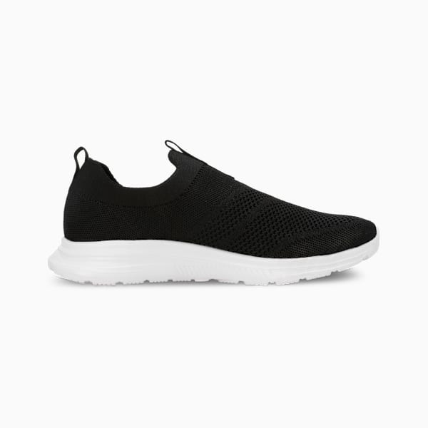 Cirque Slip-On Women's Shoes, PUMA Black-Metallic Gold, extralarge-IND