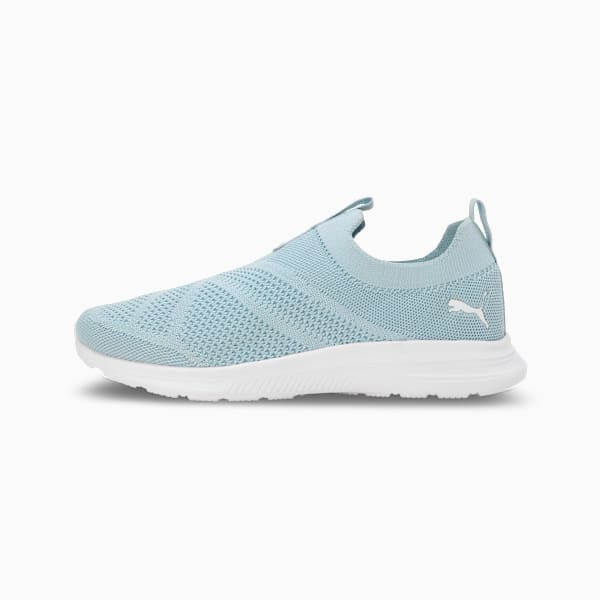 Cirque Slip-On Women's Shoes, Silver Sky-PUMA White, extralarge-IND
