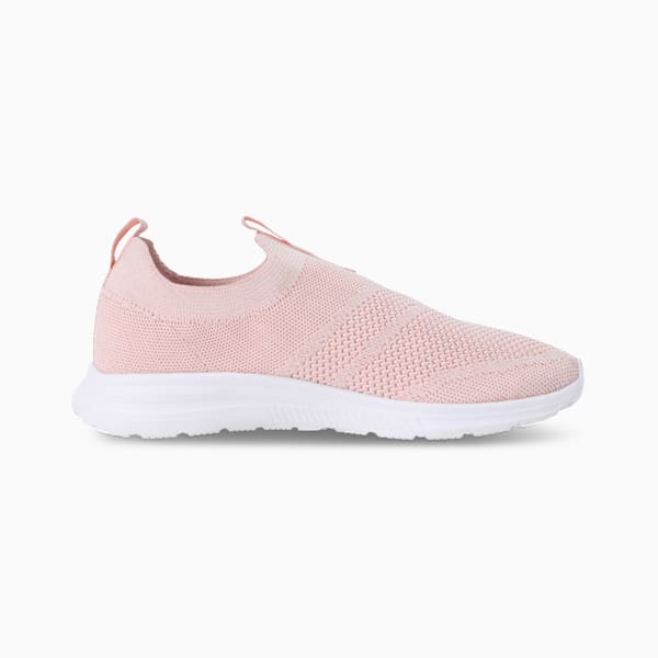 Cirque Slip-On Women's Shoes, Rose Quartz-PUMA White, extralarge-IND
