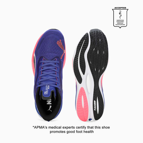 Velocity NITRO™ 3 Res Men's Running Shoes, Lapis Lazuli-Sunset Glow, extralarge-IND