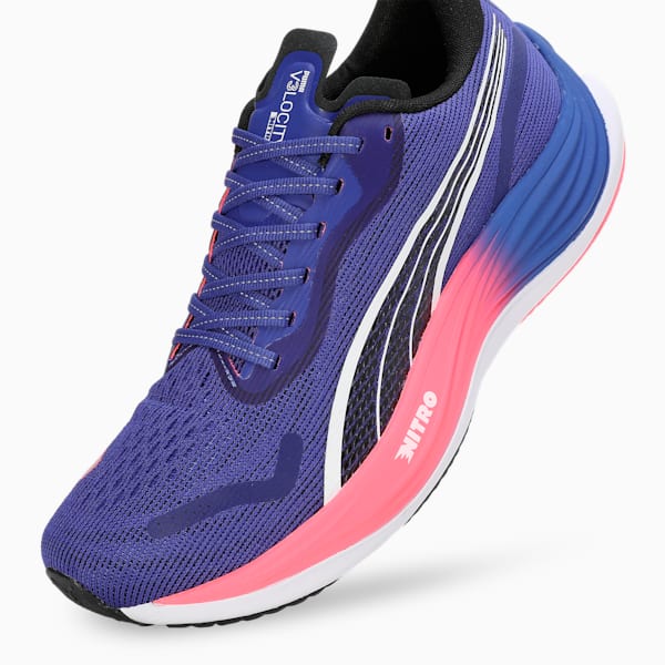 Velocity NITRO™ 3 Res Men's Running Shoes, Lapis Lazuli-Sunset Glow, extralarge-IND