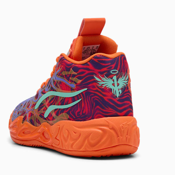 Tenis de básquet MB.04 Creativity Pack juvenil, Dark Amethyst-Orange Glow-Poison Pink-Electric Peppermint, extralarge
