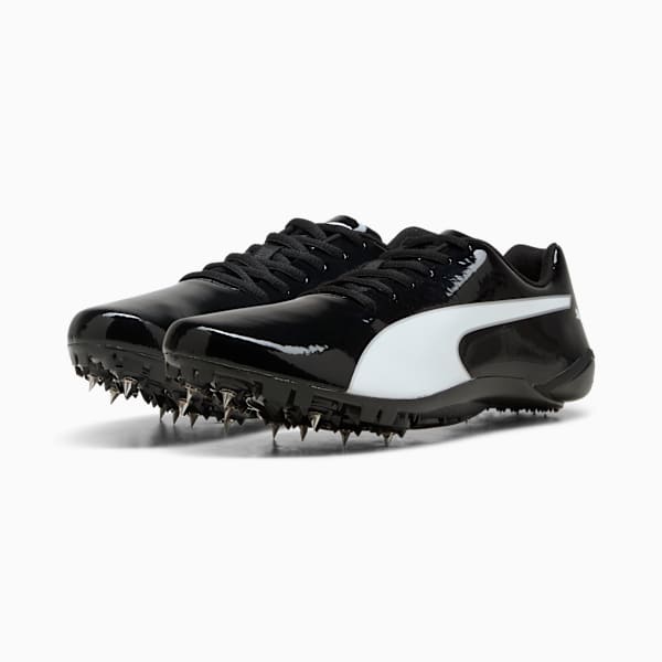 Prep Sprint 3.5 Spikes Unisex, PUMA Black-PUMA White-PUMA Silver, extralarge