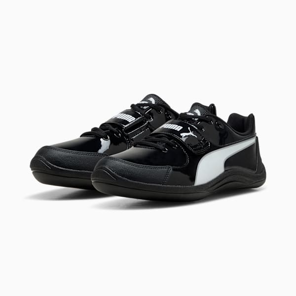Tenis de atletismo evoSPEED Throw 10.5 para lanzamiento, PUMA Black-PUMA White, extralarge