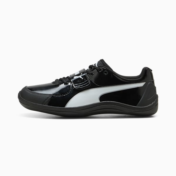 Tenis de atletismo evoSPEED Throw 10.5 para lanzamiento, PUMA Black-PUMA White, extralarge