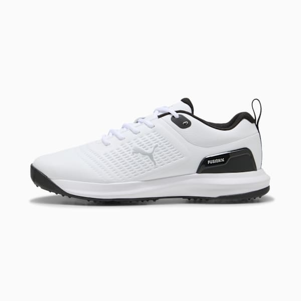 Fusion Plus Golf Shoes Men, PUMA White-PUMA Black, extralarge-GBR