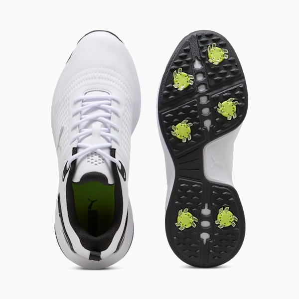 Fusion Plus Golf Shoes Men, PUMA White-PUMA Black, extralarge-GBR