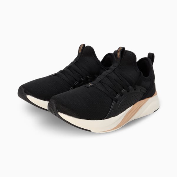Softride Sophia 2 Women's Running Shoes, PUMA Black-PUMA Gold-Warm White, extralarge-IND