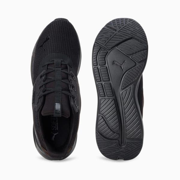 Softride Symmetry Running Shoes, PUMA Black-Cool Dark Gray, extralarge-IND