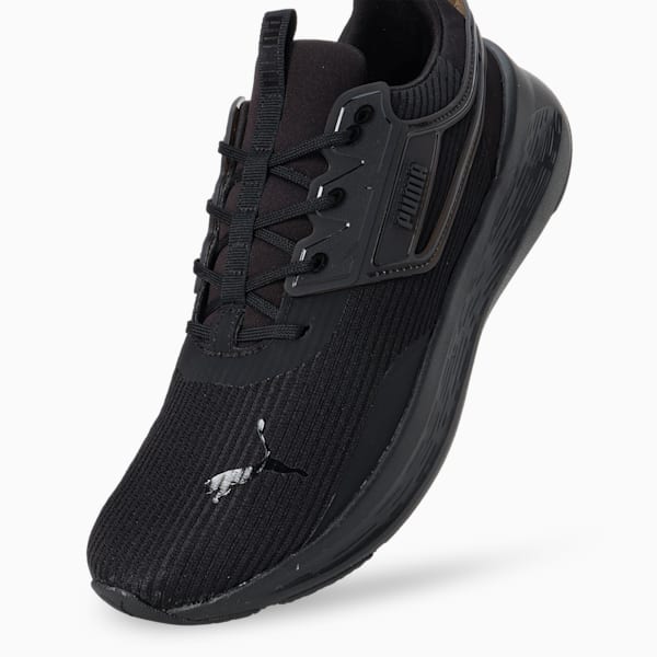 Softride Symmetry Running Shoes, PUMA Black-Cool Dark Gray, extralarge-IND