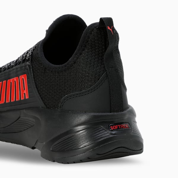 Softride Premier Res Men's Slip-On Shoes, PUMA Black-For All Time Red-Cool Dark Gray, extralarge-IND