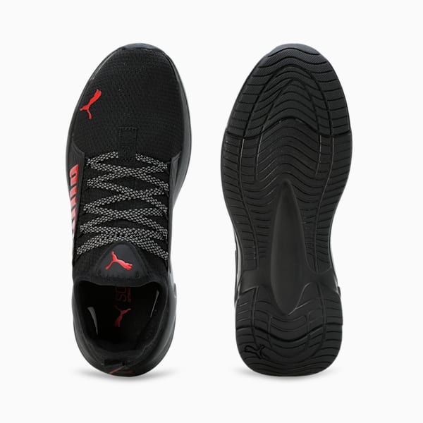 Softride Premier Res Men's Slip-On Shoes, PUMA Black-For All Time Red-Cool Dark Gray, extralarge-IND