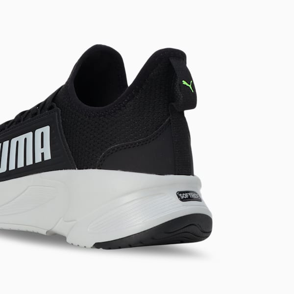 Softride Premier Res Men's Slip-On Shoes, PUMA Black-Pro Green-Platinum Gray, extralarge-IND