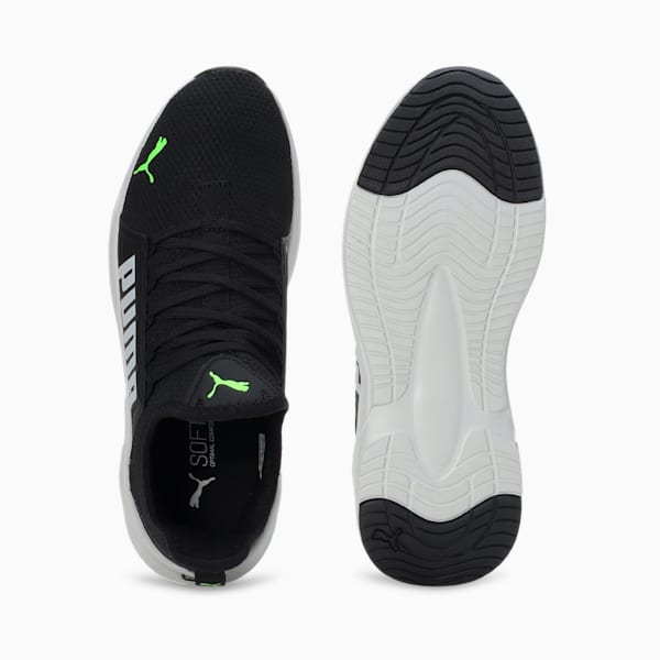 Softride Premier Res Men's Slip-On Shoes, PUMA Black-Pro Green-Platinum Gray, extralarge-IND