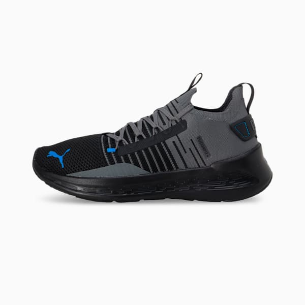 Softride Symmetry Fuzion Res Running Shoes, PUMA Black-Cool Dark Gray-PUMA Team Royal, extralarge-IND