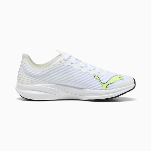 ユニセックス リディーム レーサー プロ EKIDEN グロー ランニングシューズ, PUMA White-Pure Magenta-Yellow Alert, extralarge-JPN