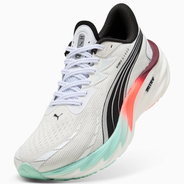 Velocity NITRO™ 4 HYROX Men, PUMA White-Mint Melt-Glowing Red, extralarge