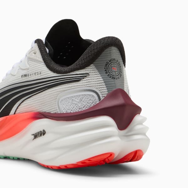PUMA x HYROX Velocity NITRO™ 4 Running Shoes Women, PUMA White-Mint Melt-Glowing Red, extralarge