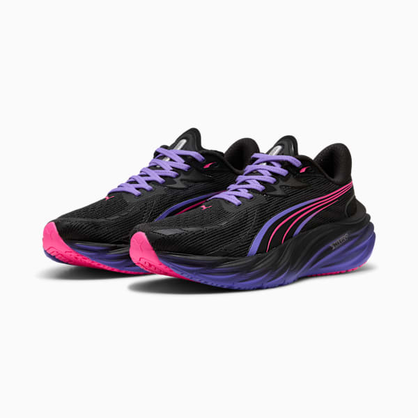 Velocity NITRO™ 4 DIGITOKYO Running Shoes Women, PUMA Black-Dark Amethyst, extralarge