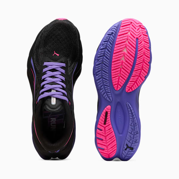 Velocity NITRO™ 4 DIGITOKYO Running Shoes Women, PUMA Black-Dark Amethyst, extralarge