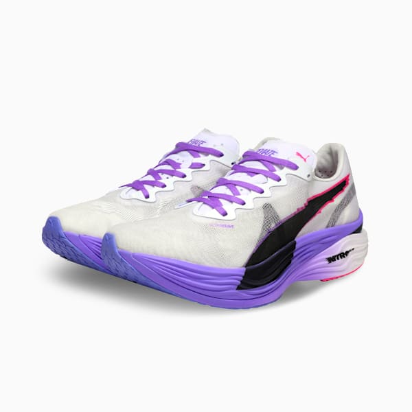 Deviate NITRO™ Elite 3 DIGITOKYO Men's Running Shoes, PUMA White-Dark Amethyst, extralarge-IND