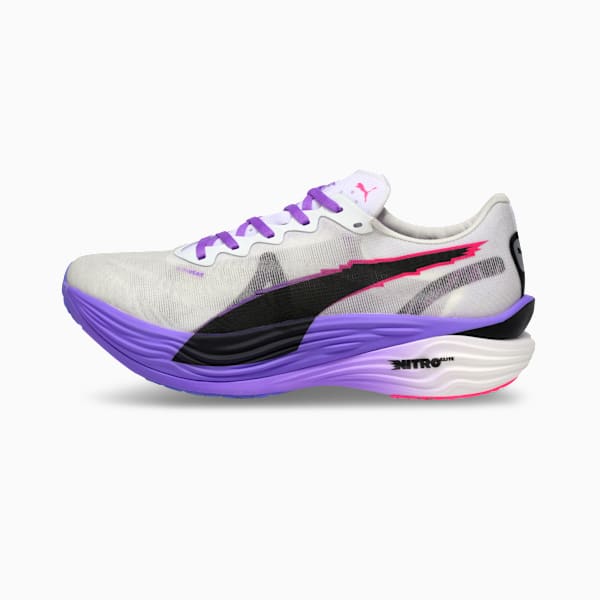 Deviate NITRO™ Elite 3 DIGITOKYO Men's Running Shoes, PUMA White-Dark Amethyst, extralarge-IND
