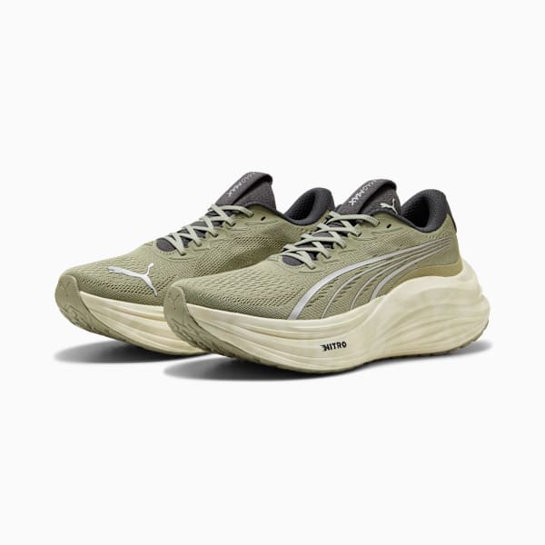 MagMax NITRO™ Terrains Running Shoes Men, Lux Army-Warm White-Dusky Gray, extralarge