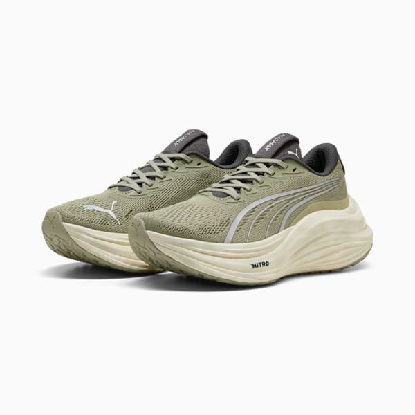 MagMax NITRO™ Terrains Running Shoes Women, Lux Army-Warm White-Dusky Gray, extralarge
