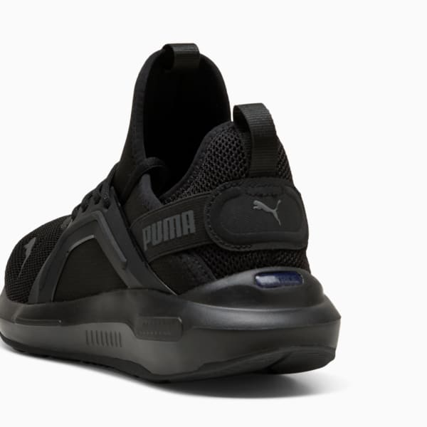 Zapatos para correr amplios para mujer Softride Enzo 5, PUMA Black-Cool Dark Gray, extralarge
