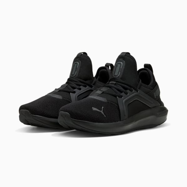 Zapatos para correr amplios para mujer Softride Enzo 5, PUMA Black-Cool Dark Gray, extralarge