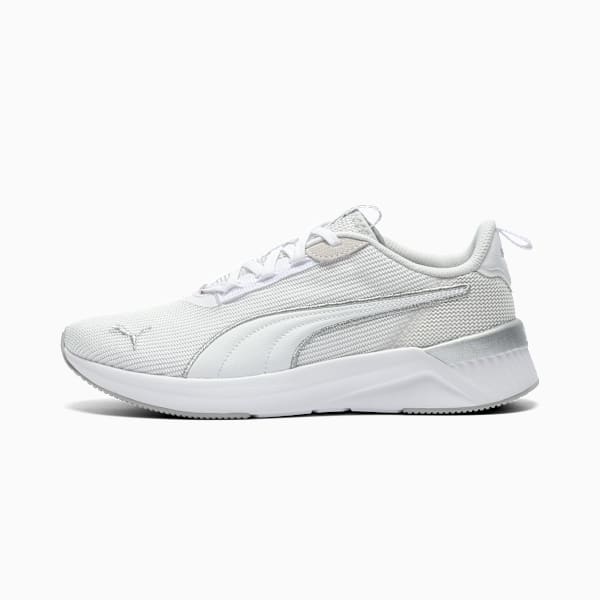 Sneakers métallisées Softride Harli Femme, PUMA White-PUMA Silver-Cool Light Gray, extralarge