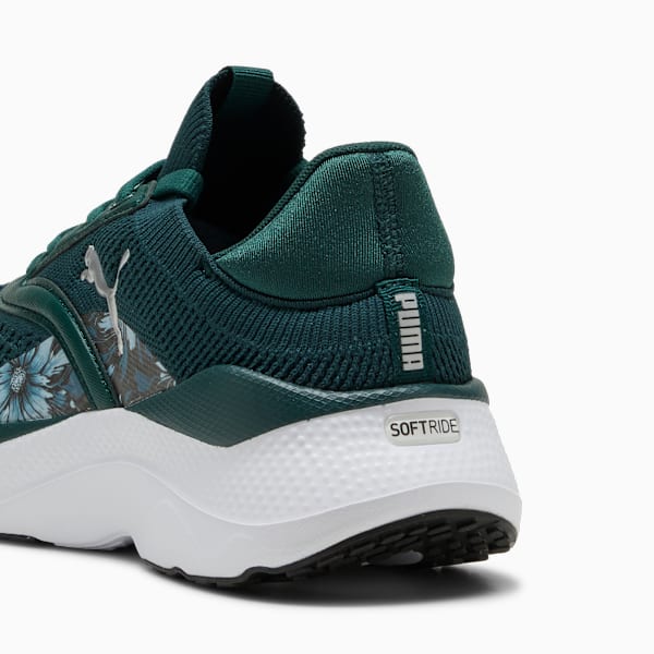 Softride Mayve Bloom Sneakers Women, Green Terrain-Light Moss-PUMA Silver, extralarge