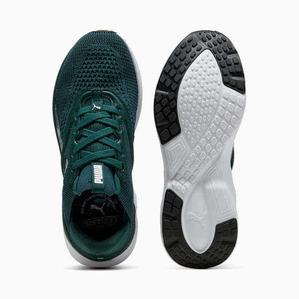 Tenis Softride Mayve Bloom para mujer, Green Terrain-Light Moss-PUMA Silver, extralarge