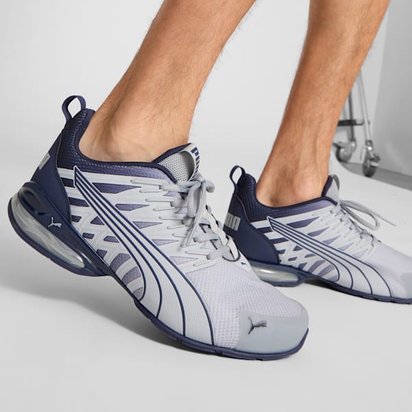 Voltaic Evo Fade Men's Running Shoes, Cool Mid Gray-PUMA Navy, extralarge