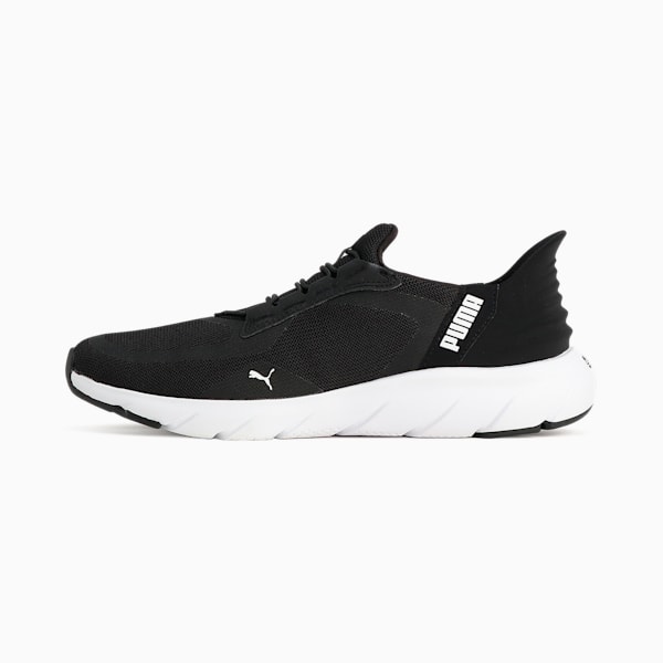 ユニセックス ソフトライド フレックスレース イーズイン ALT ワイド ランニングシューズ, PUMA Black-PUMA White, extralarge-JPN