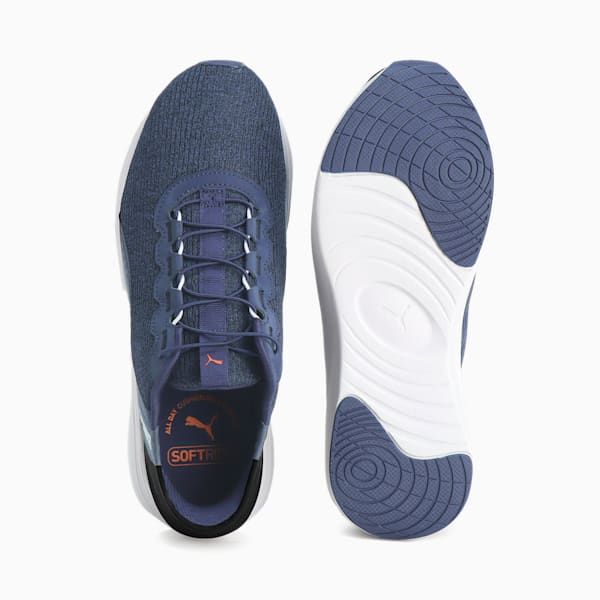 ユニセックス ソフトライド クルーズ イーズイン ランニングシューズ, PUMA Navy-PUMA Black, extralarge-JPN