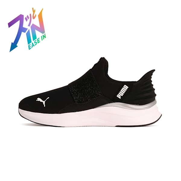 ウィメンズ ソフトライド ハーモニー イーズイン GL ランニングシューズ, PUMA Black-PUMA White, extralarge-JPN