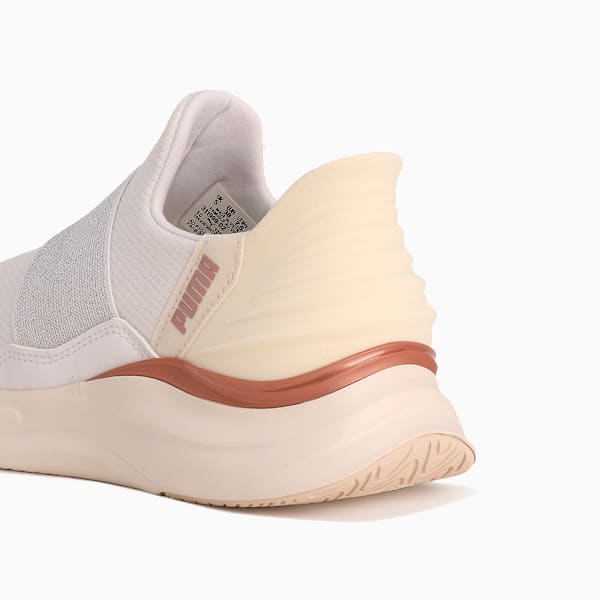 ウィメンズ ソフトライド ハーモニー イーズイン GL ランニングシューズ, PUMA White-Rose Gold, extralarge-JPN
