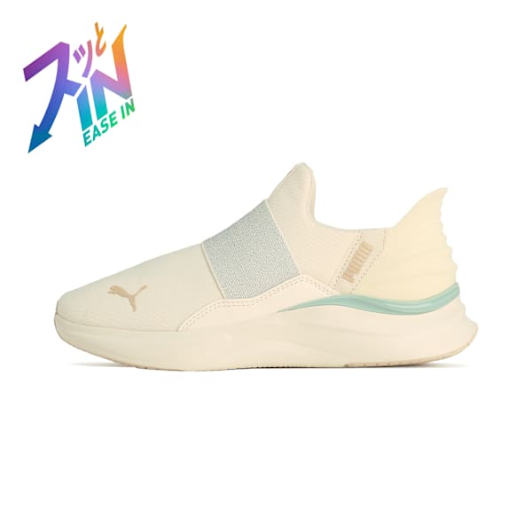 ウィメンズ ソフトライド ハーモニー イーズイン GL ランニングシューズ, Frosted Ivory-Toasted Almond, extralarge-JPN
