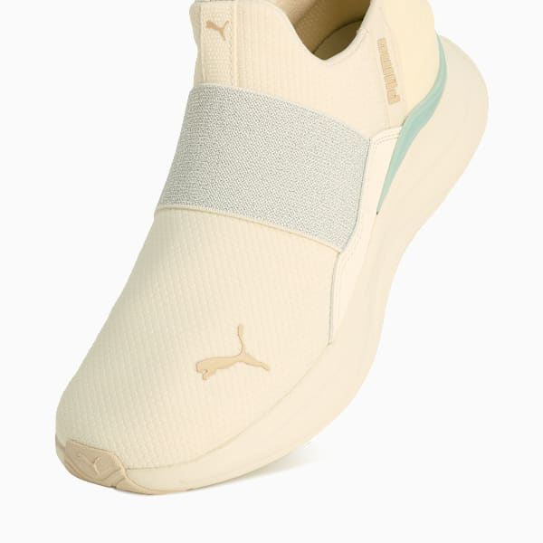 ウィメンズ ソフトライド ハーモニー イーズイン GL ランニングシューズ, Frosted Ivory-Toasted Almond, extralarge-JPN