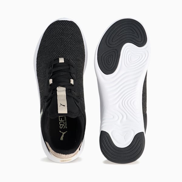 ウィメンズ ソフトライド バイタル 2 フェミ レオ ランニングシューズ, PUMA Black-Desert Dust, extralarge-JPN