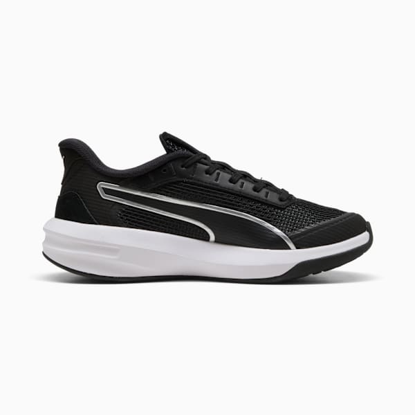 ウィメンズ ソフトライド コートニー ランニングシューズ, PUMA Black-PUMA White-PUMA Silver, extralarge-JPN
