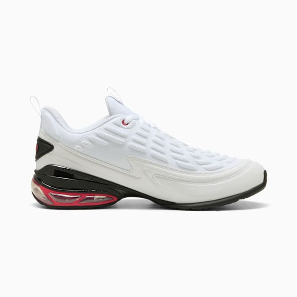 Meza Sneakers, PUMA White-PUMA Black-For All Time Red, extralarge