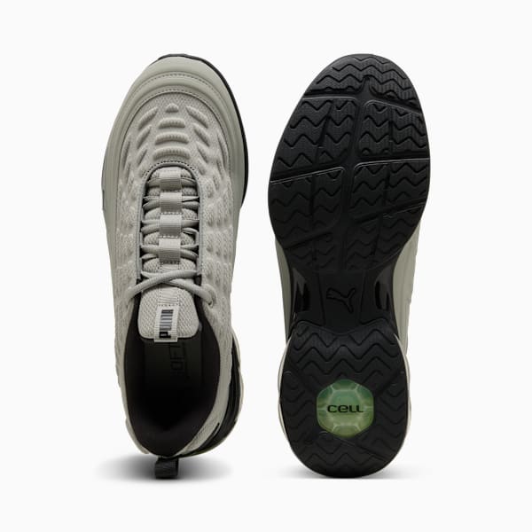 Meza Sneakers, Smokey Gray-PUMA Black-Fizzy Light-Mint Melt, extralarge